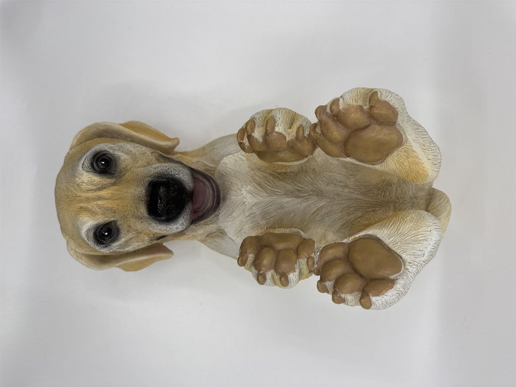 Golden Labrador Retriever Resin Dog/Puppy Wine Holder Cute/Happy Dog Wine Holder