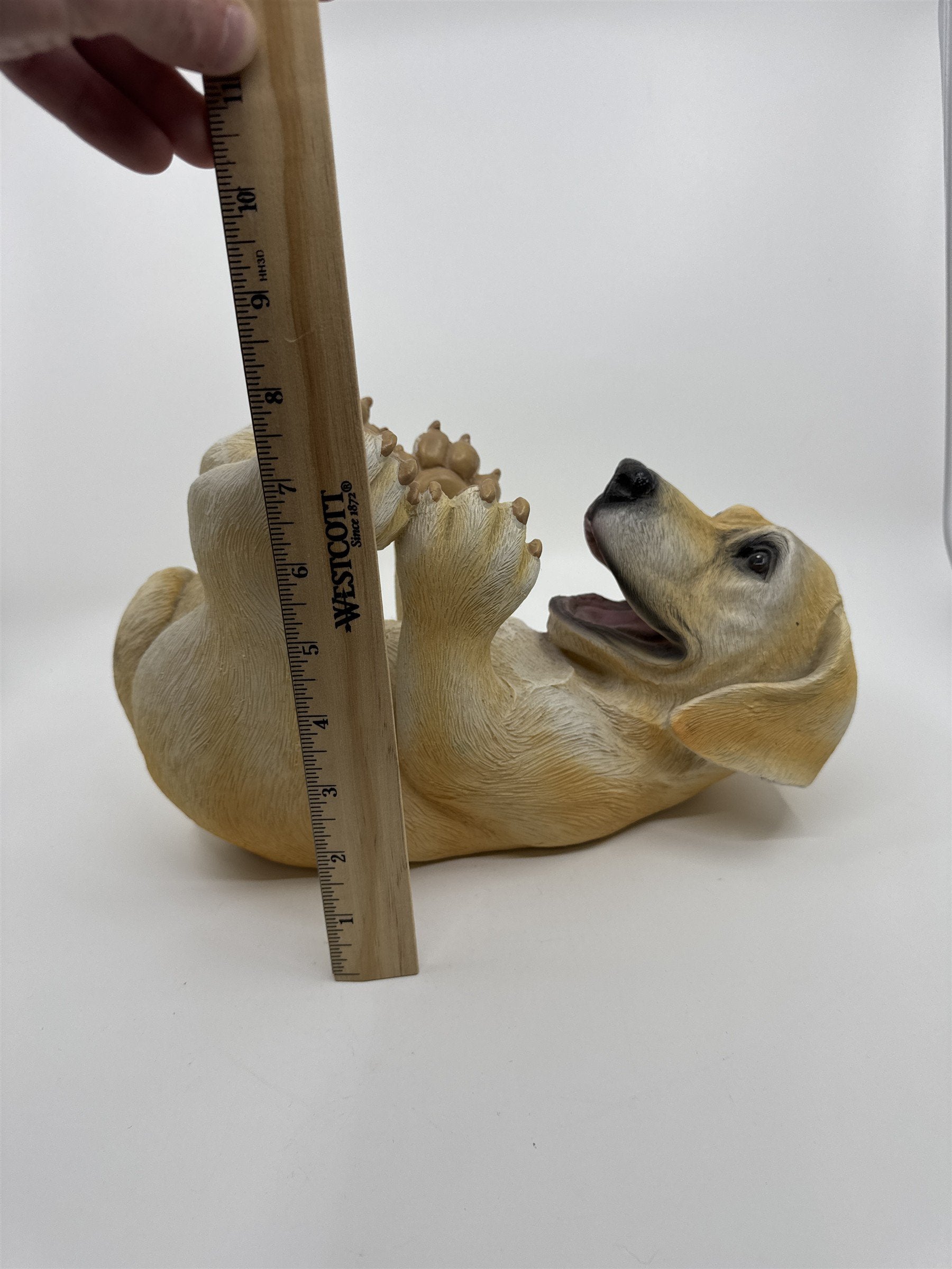 Golden Labrador Retriever Resin Dog/Puppy Wine Holder Cute/Happy Dog Wine Holder