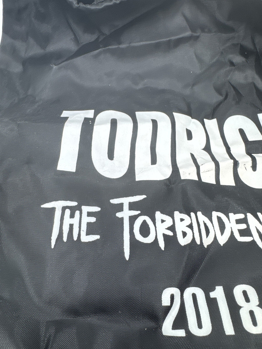 Todrick Hall The Forbidden Tour 2018 VIP Drawstring Bag Giveaway Tour Merch