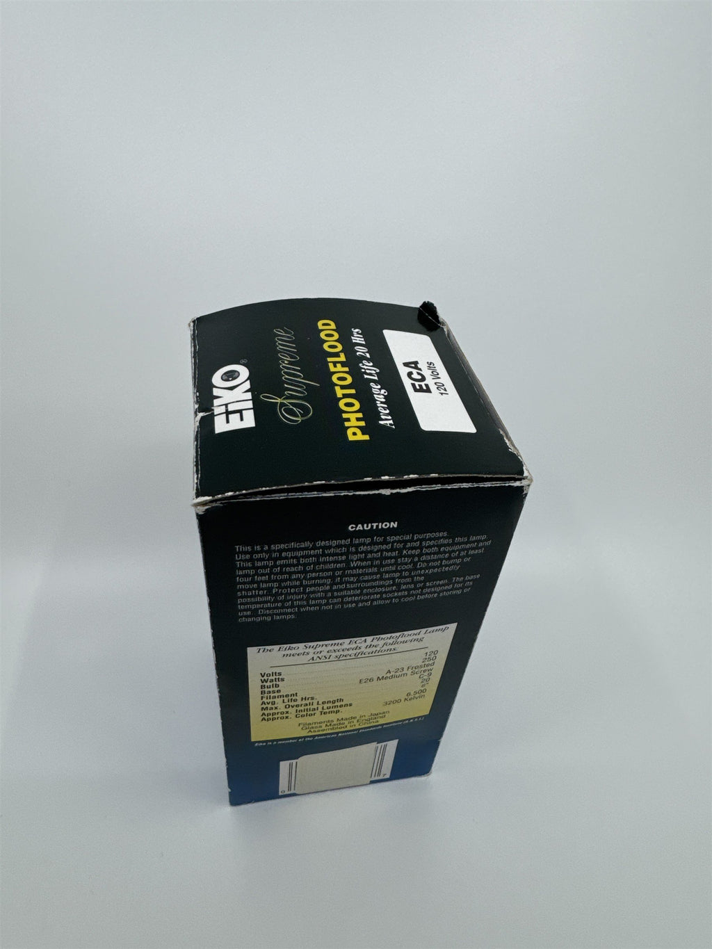 EiKO Supreme Photoflood Light Bulb ECA 120 Volts for Screenprinting