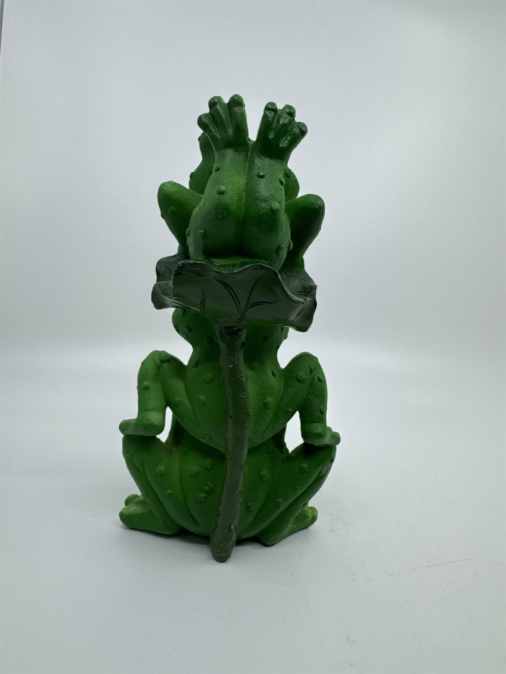 Whimsical Stacked Frogs Statue Garden Yard Home Decor Figurine Welcome Toad
