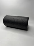 11" Round Black Foam Roller Moderate Density Roller Muscles Back Pain Shoulder