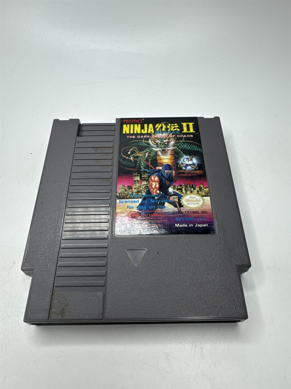 Nintendo NES Tecmo Ninja Gaiden II NES-NW-USA Video Game
