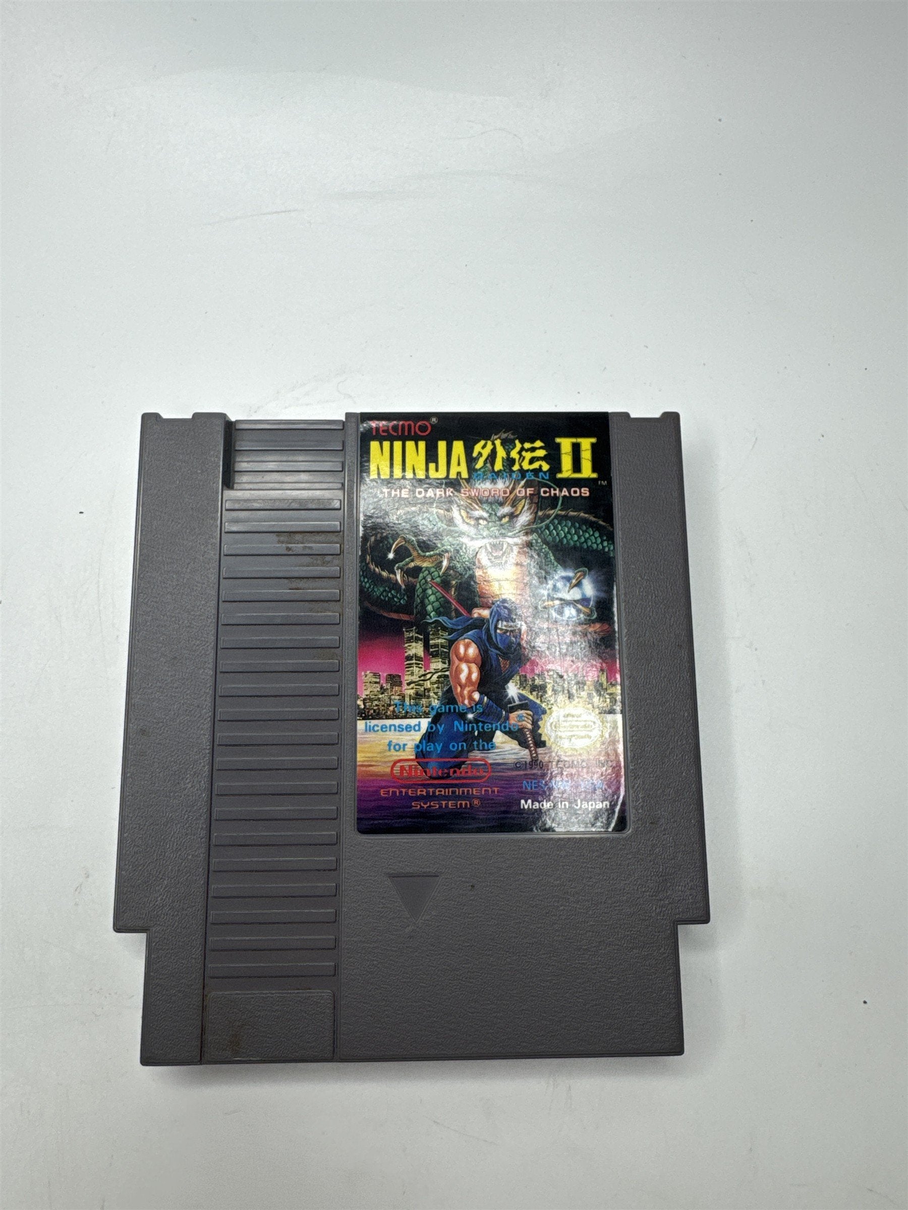 Nintendo NES Tecmo Ninja Gaiden II NES-NW-USA Video Game