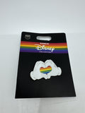 Walt Disney World Rainbow Collection LOVE Mickey Hands Pin Pride Trading Pin
