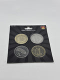 Walt Disney World Authentic Original Disney Parks Coin Set for 4 Florida Parks
