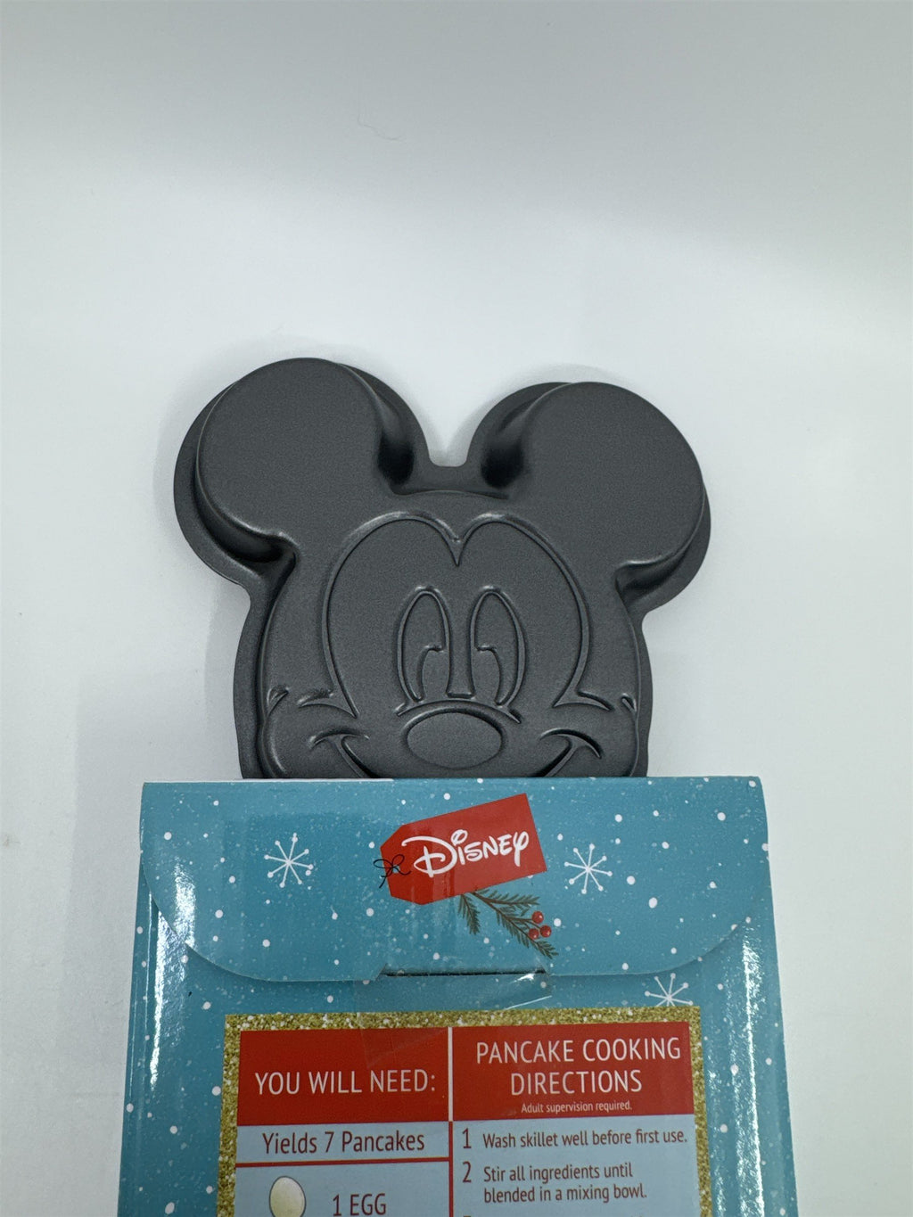 SEALED 2022 Disney Mickey Mouse Pancake Skillet Set for Fluffy Pancakes
