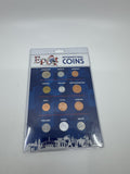 Walt Disney World Authentic Epcot International Coins Set Pennies Around World