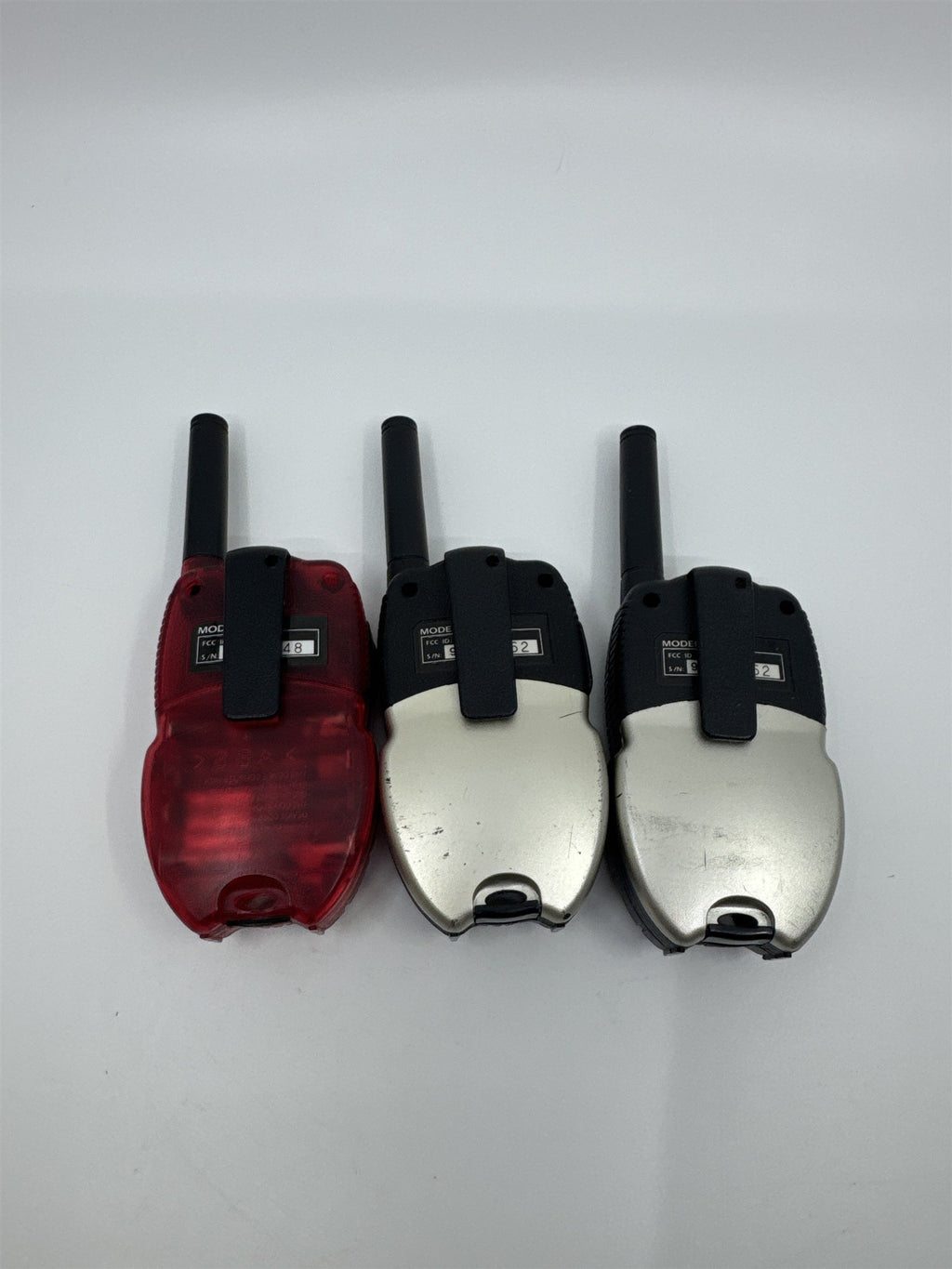 Set of 3 RANGER Vintage Two-Ray Radio Communication Devices Walkie Talkies