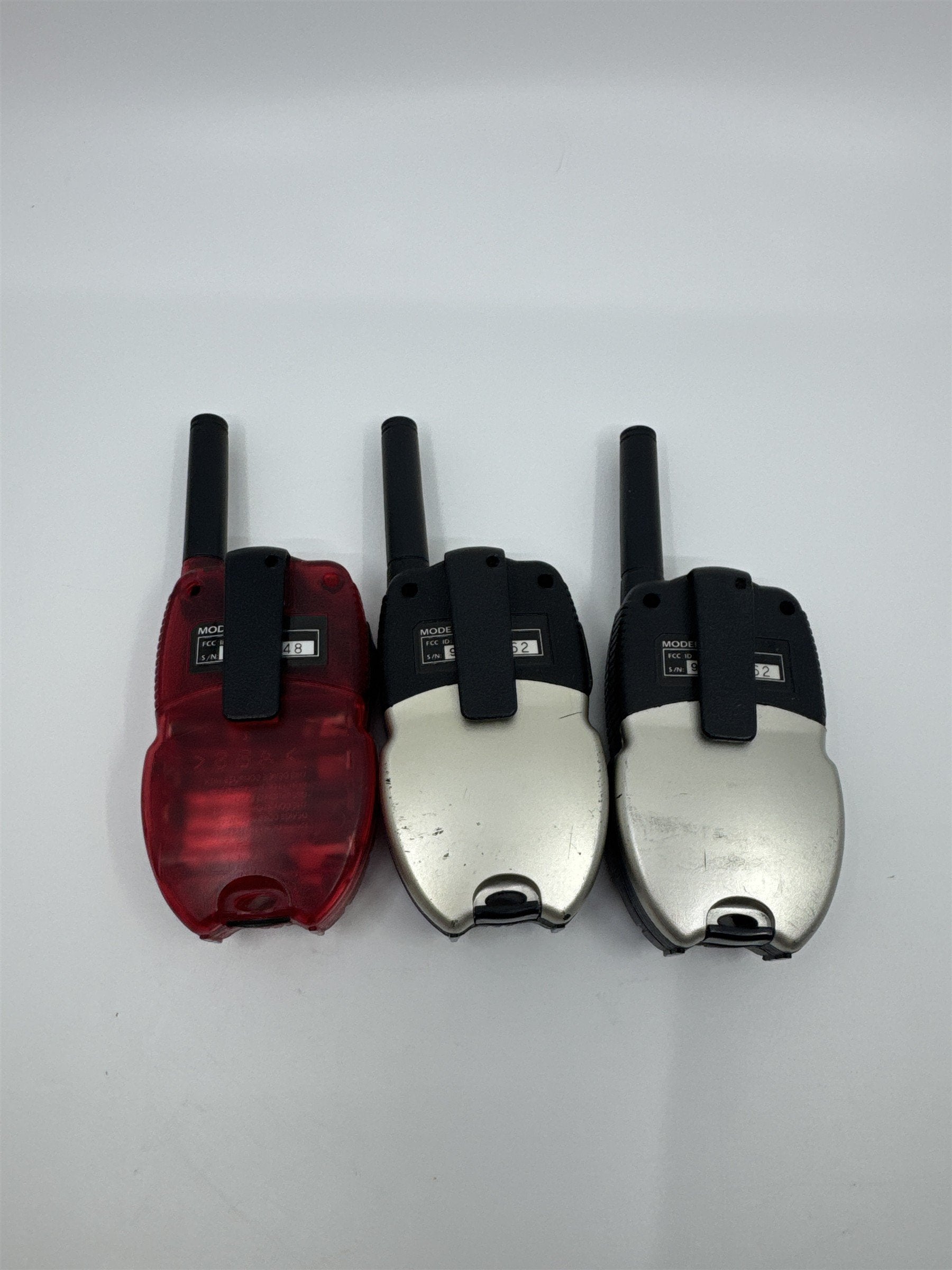 Set of 3 RANGER Vintage Two-Ray Radio Communication Devices Walkie Talkies