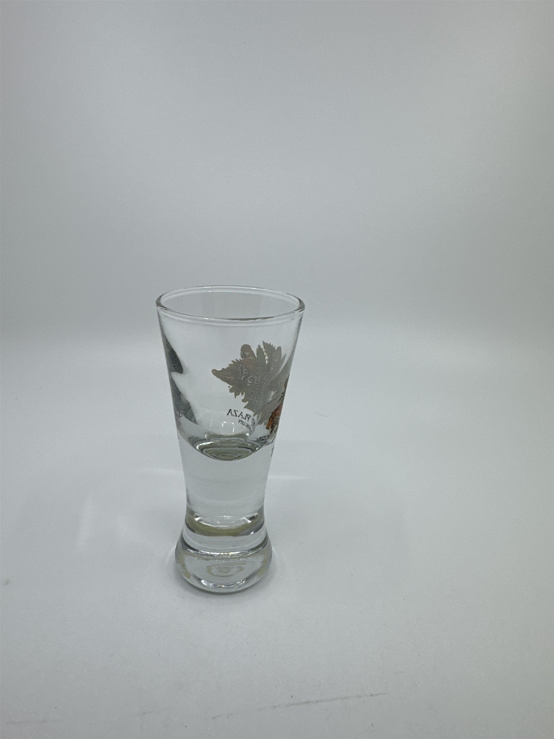 Trump Plaza Rainforest Cafe Shooter Glass