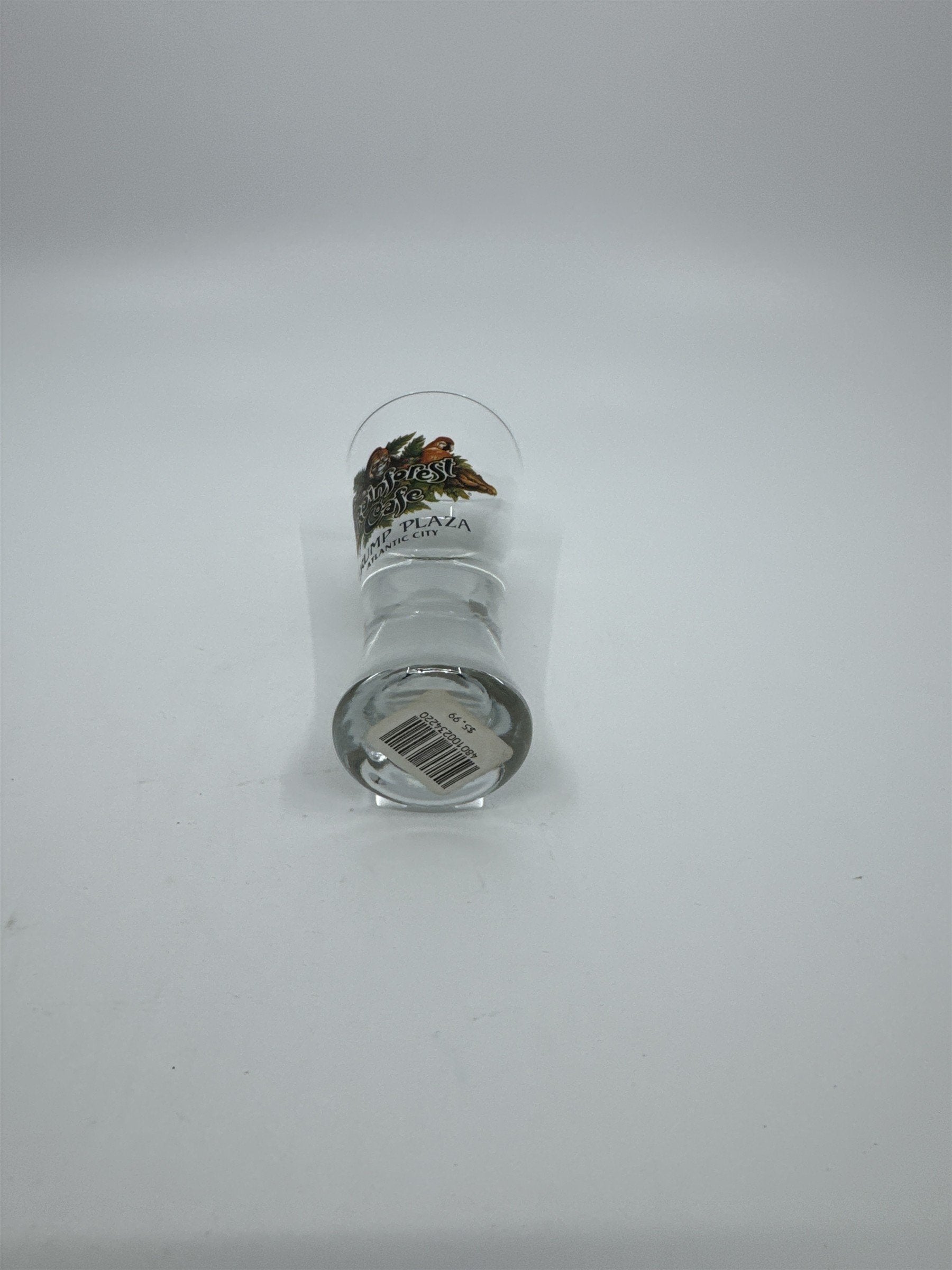 Trump Plaza Rainforest Cafe Shooter Glass