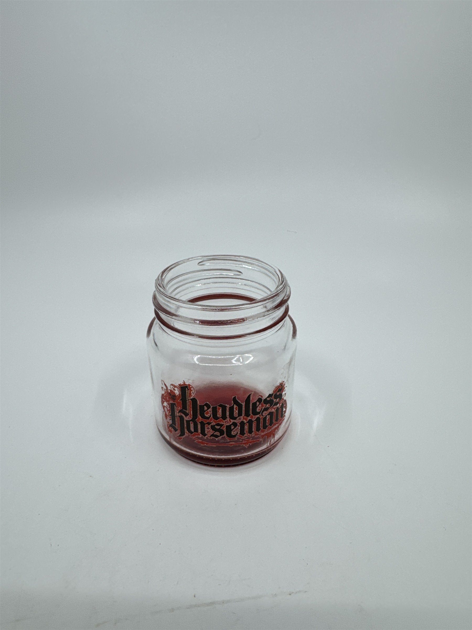 Headless Horseman Haunted House Mini Mason Jar Shot Glass