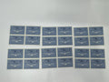 6x of US Stamp Scott #1185, 4c, Naval Aviation Issue, Plate Block of 4