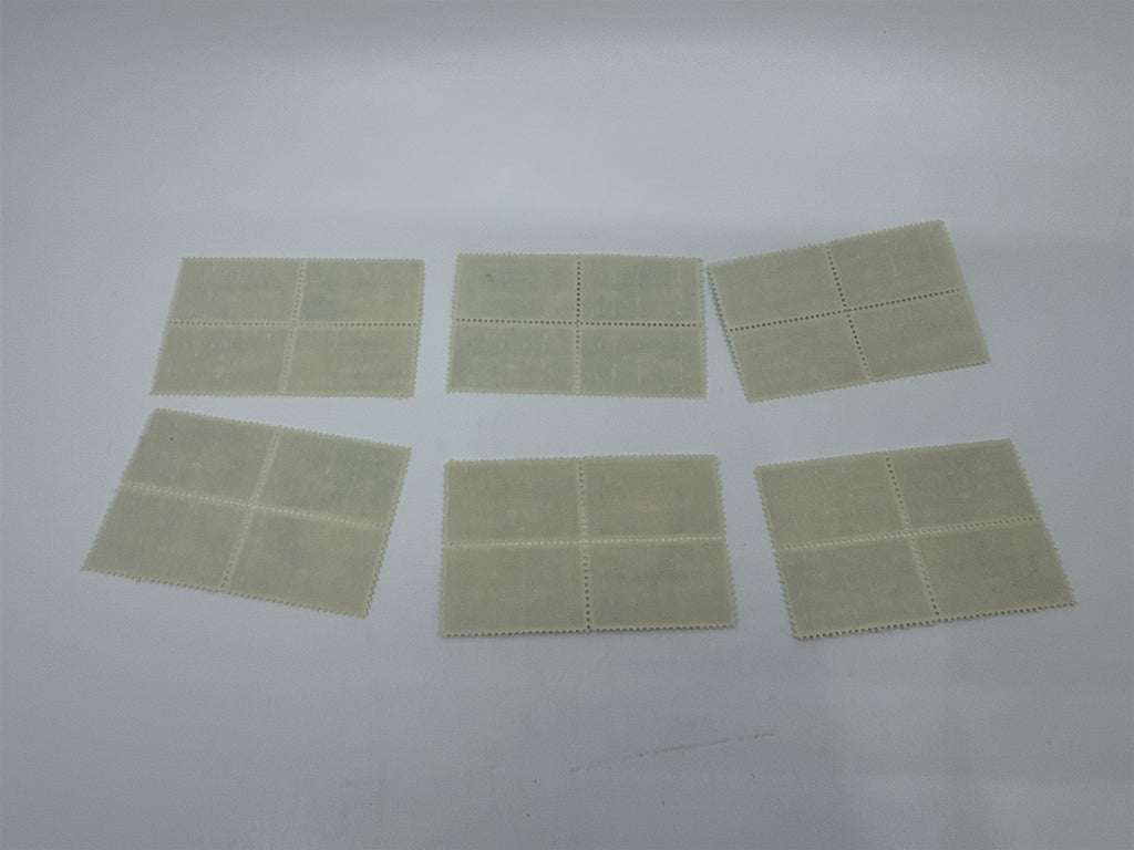 6x of US Stamp Scott #1185, 4c, Naval Aviation Issue, Plate Block of 4
