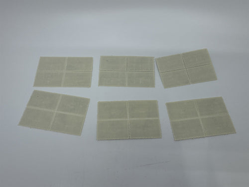 6x of US Stamp Scott #1185, 4c, Naval Aviation Issue, Plate Block of 4