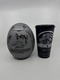 Jurassic World Popcorn Bucket Dinosaur EGG w/ Drink Cup PROMO 2015