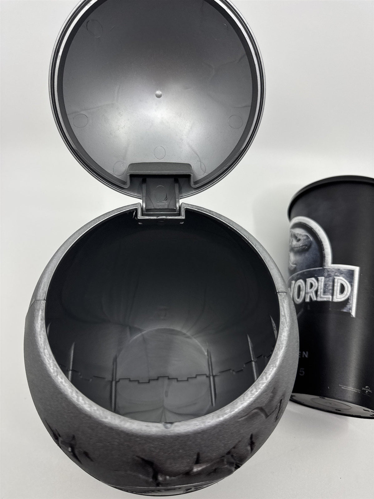 Jurassic World Popcorn Bucket Dinosaur EGG w/ Drink Cup PROMO 2015