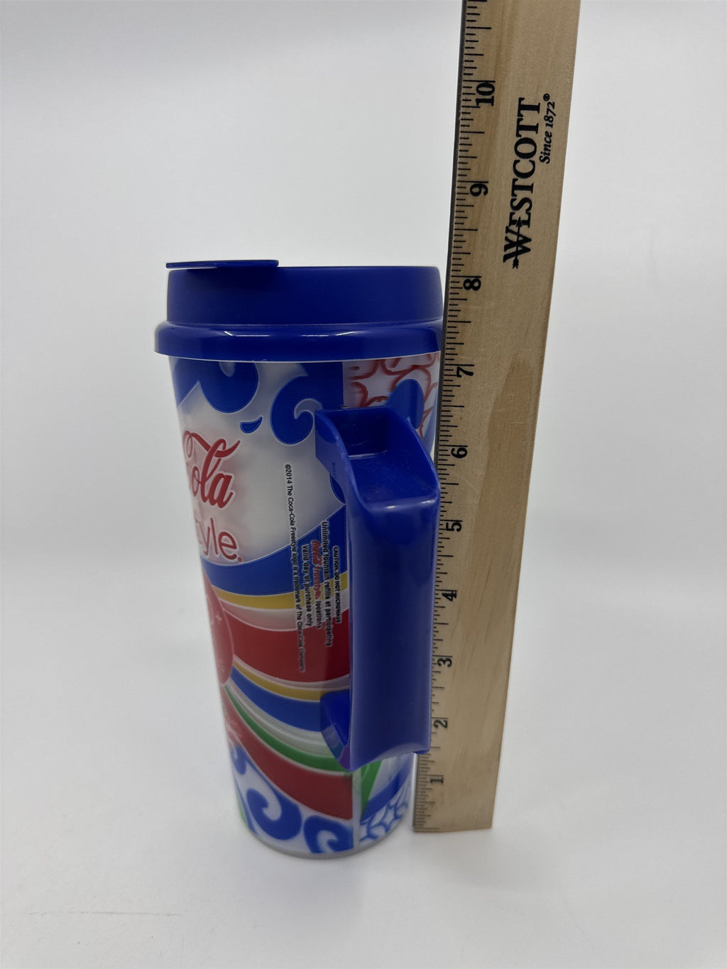 Universal Studios Islands of Adventure Coca-Cola Freestyle Refill Cup /w Straw