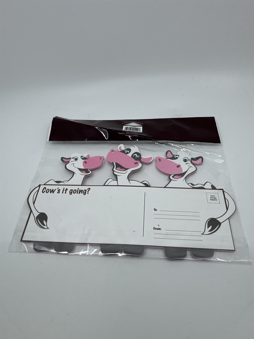 Hershey's Cow's It Going? Foam Postcard for Mailing