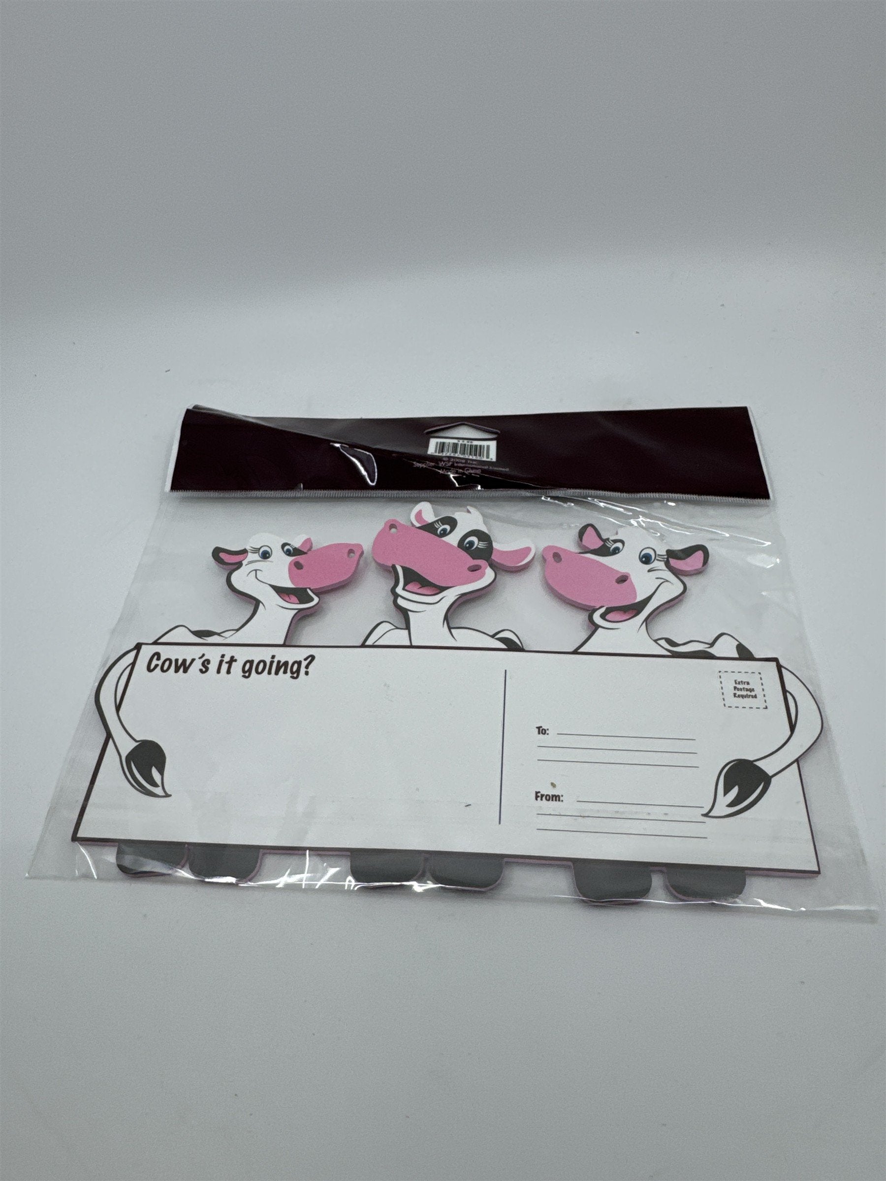 Hershey's Cow's It Going? Foam Postcard for Mailing