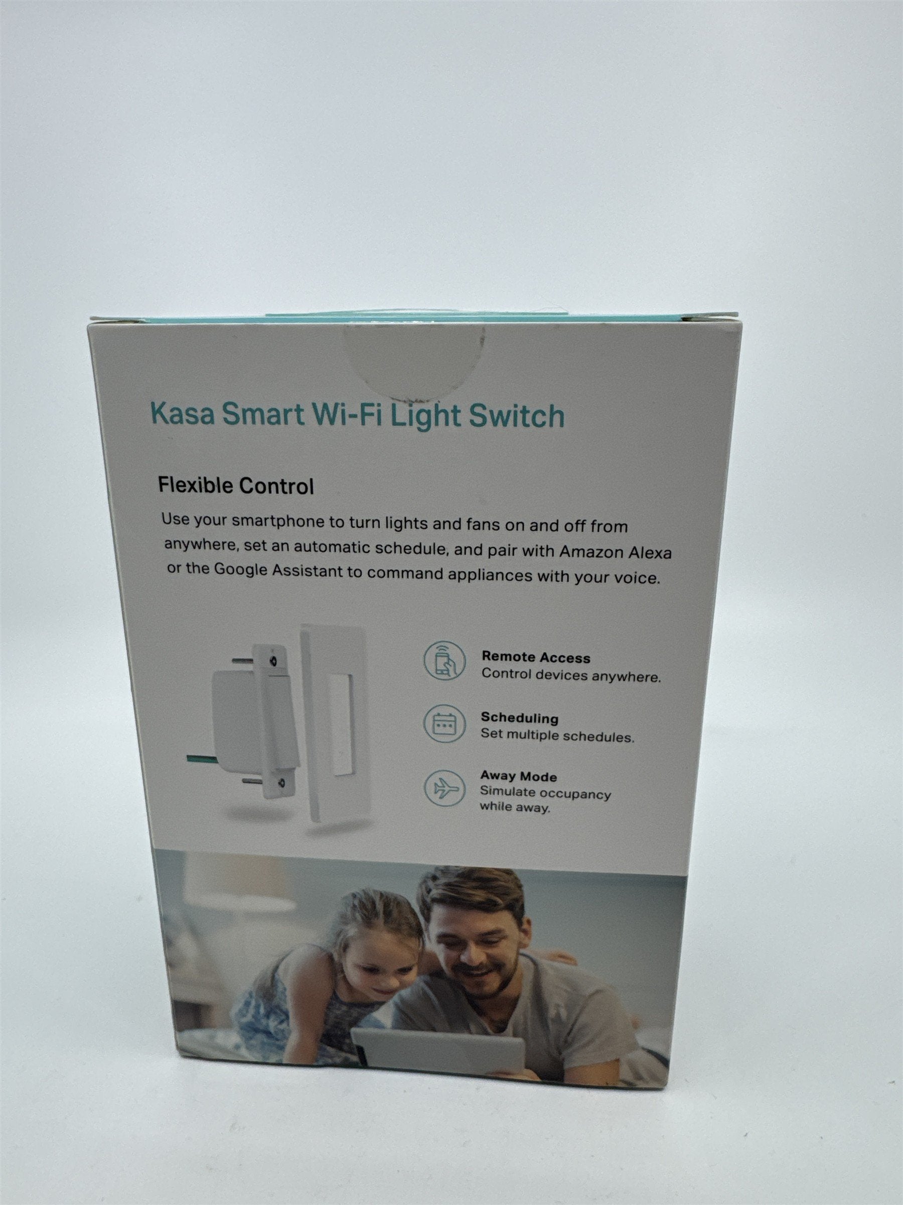 TP-LINK HS200 Smart WiFi Light Switch - White Faceplate