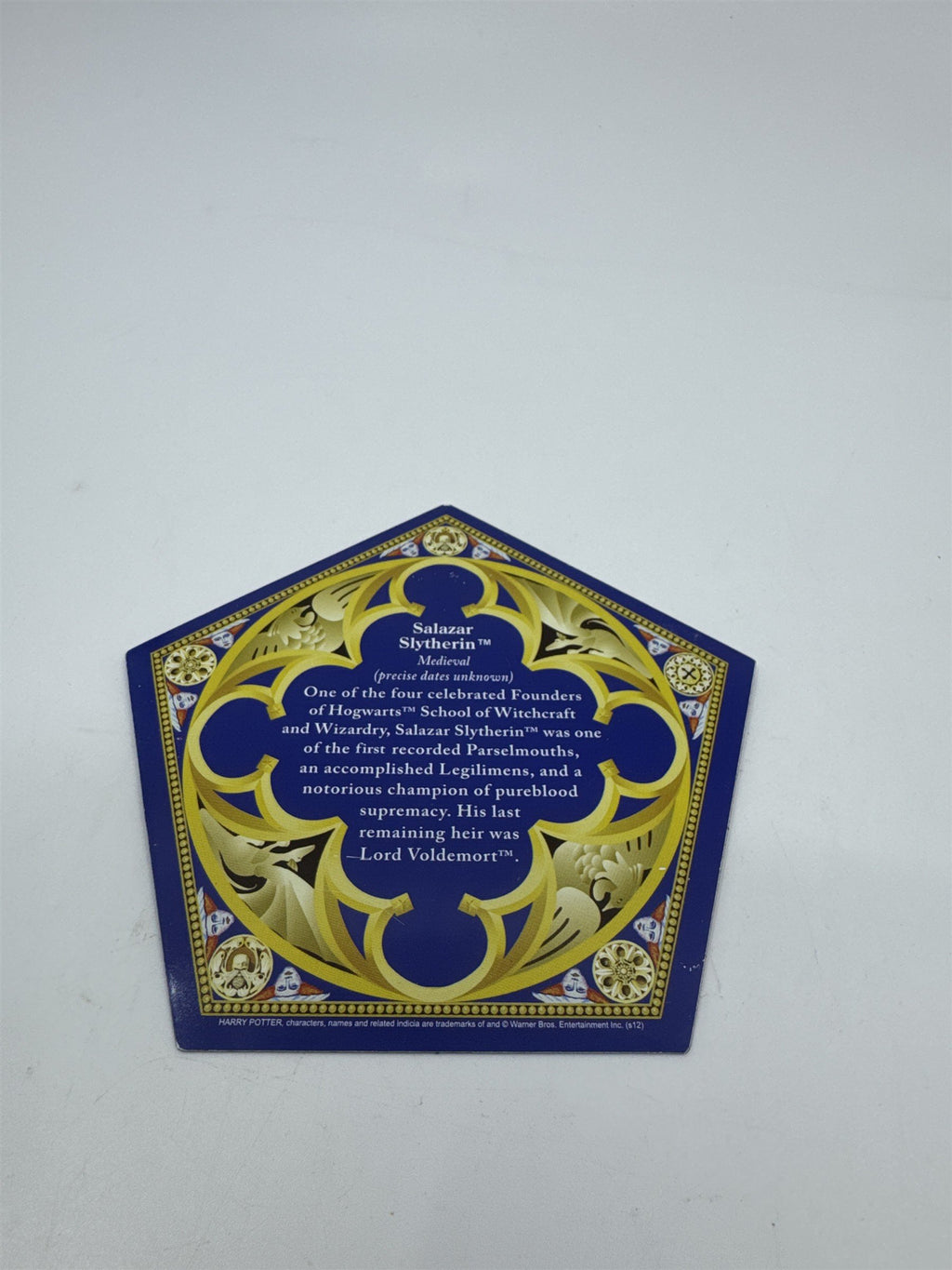 Salazar Slytherin Harry Potter Holographic Chocolate Frog Wizard Card