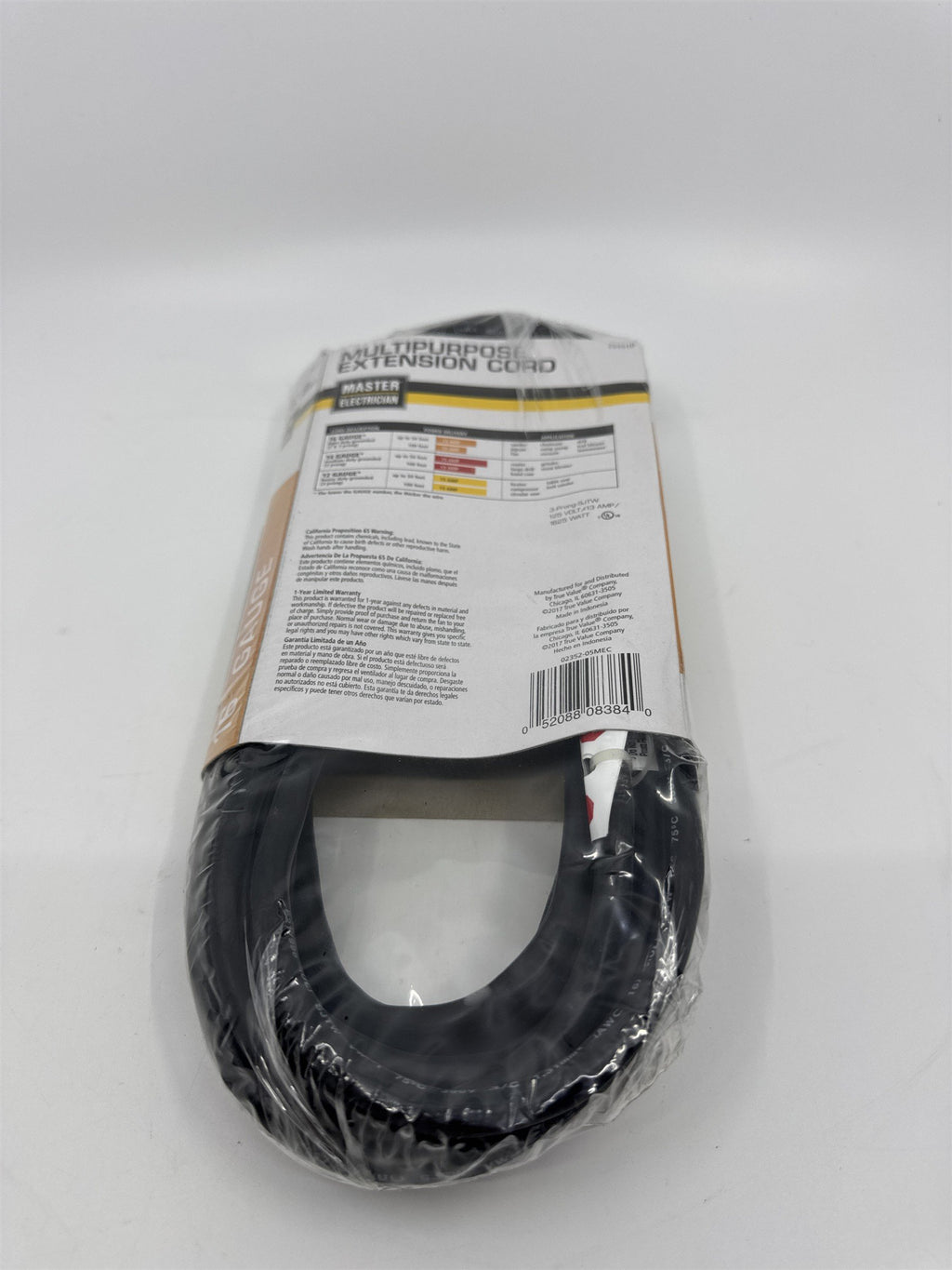 Master Electrician Multipurpose Extension Cord 20ft 16 Gauge Outdoor