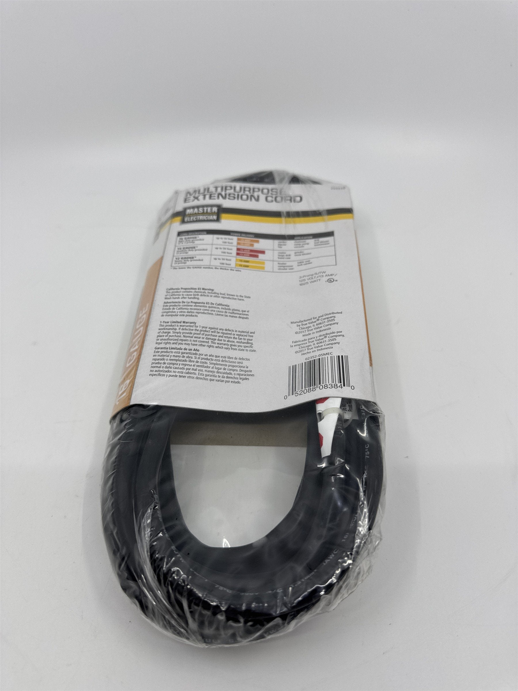 Master Electrician Multipurpose Extension Cord 20ft 16 Gauge Outdoor