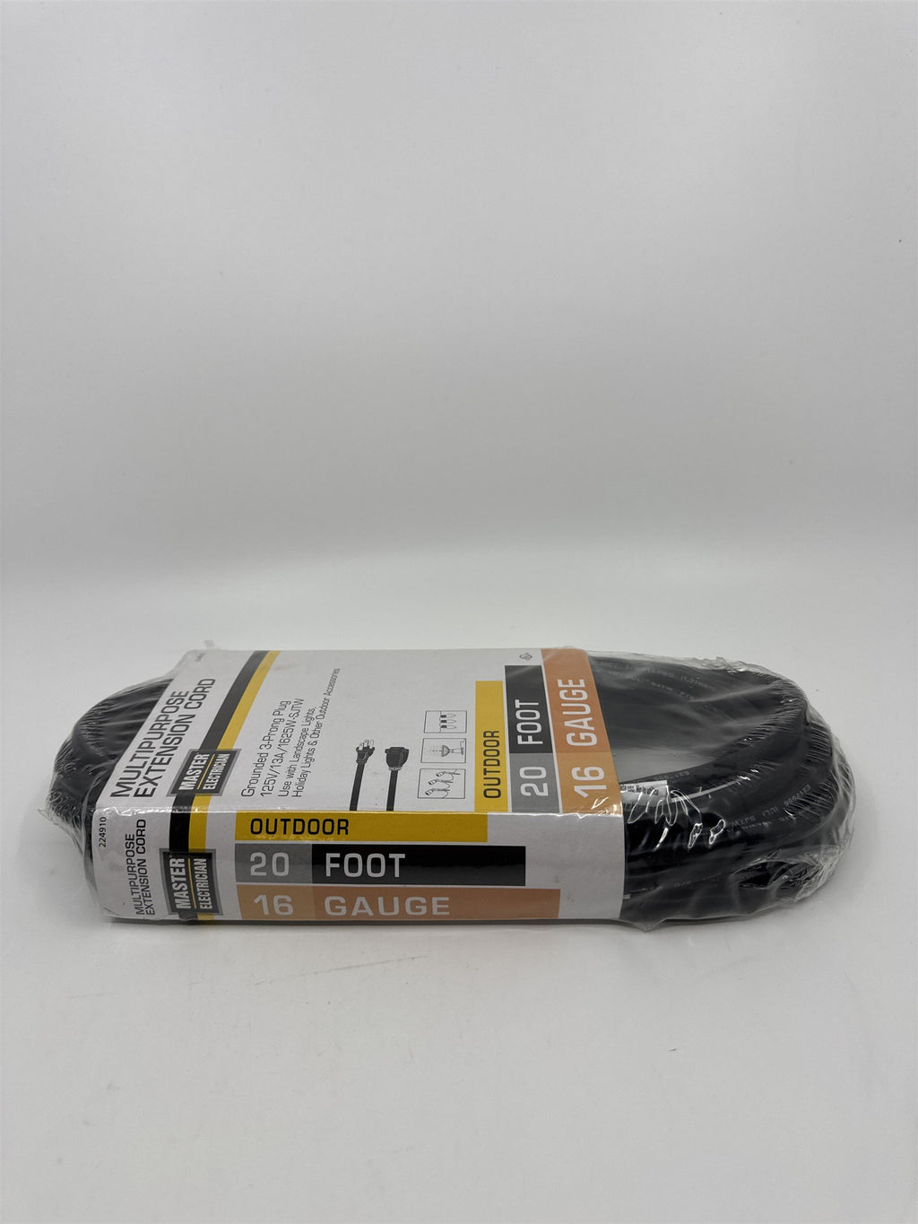 Master Electrician Multipurpose Extension Cord 20ft 16 Gauge Outdoor