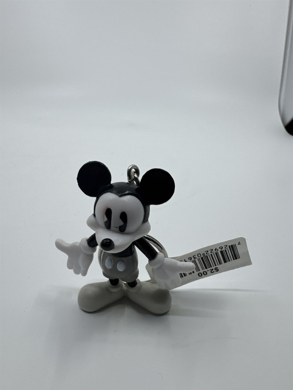 Walt Disney World Retro Mickey Mouse PVC Keyring Keychain