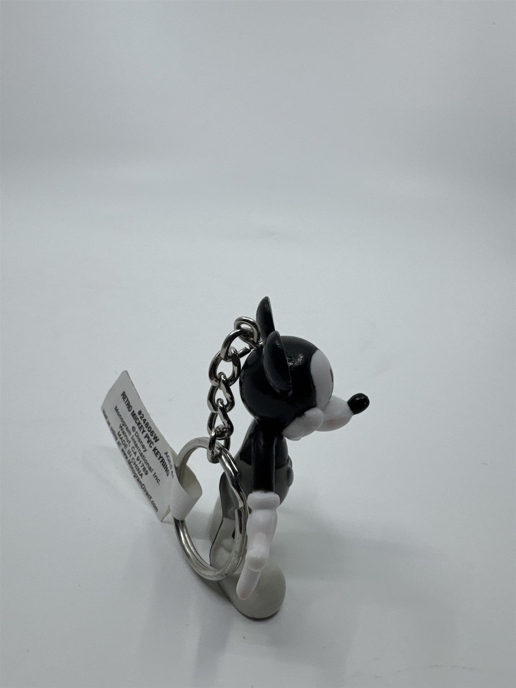Walt Disney World Retro Mickey Mouse PVC Keyring Keychain