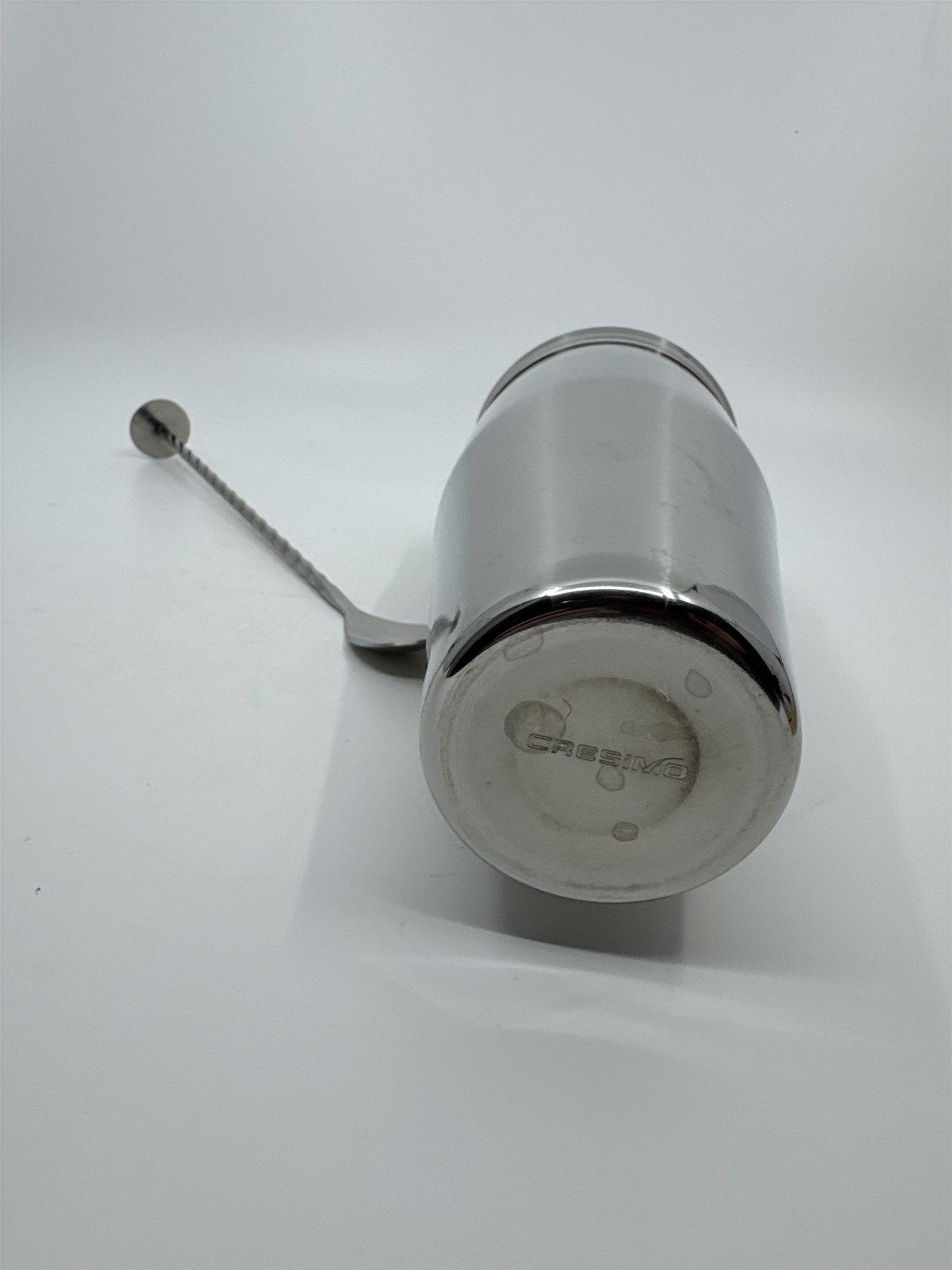 Cresimo Stainless Steel Cocktail Shaker Set w/ Stirrer Spoon Bar Tool Gift