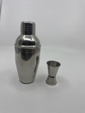 Miniature Stainless Steel Cocktail Shaker Set w/ Shot Measure Bar Tool Gift