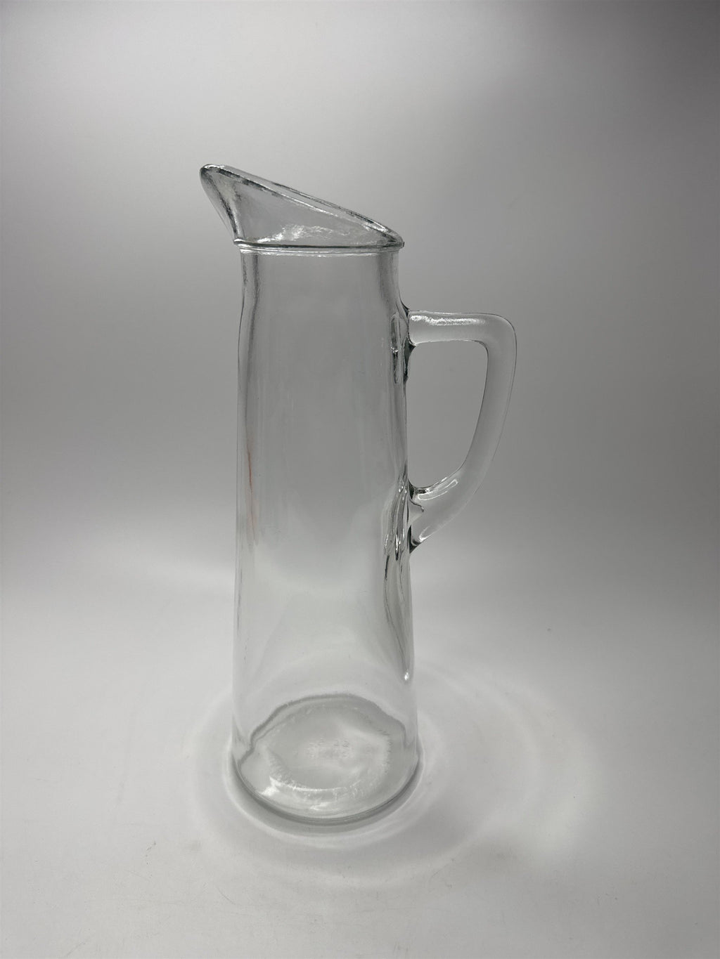 Prohibition Glass Pitcher Federal Law Forbids Notice Bottom Empty Alcohol Bottle