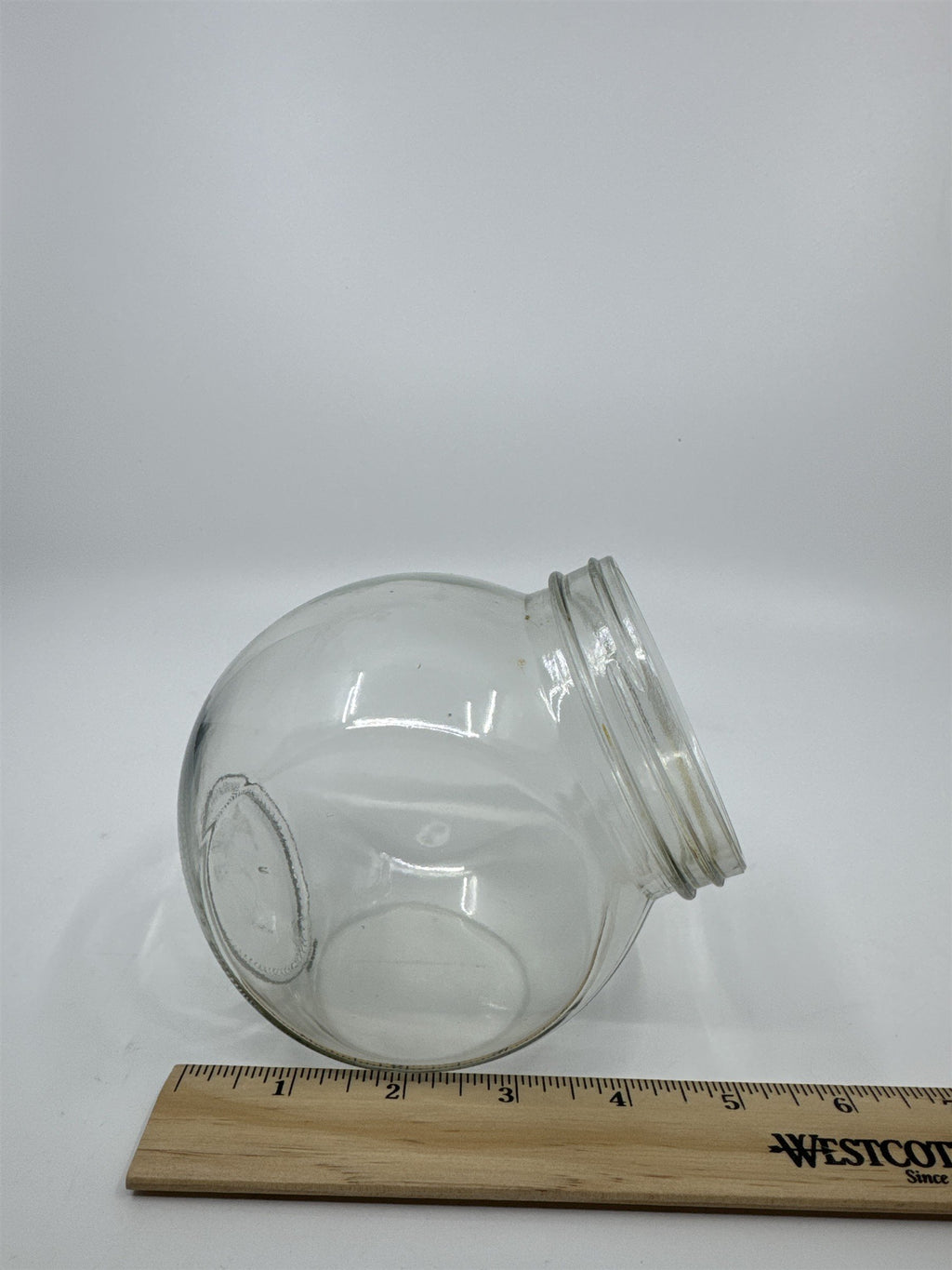 RETRO Penny Candy Apothecary Jar Small Countertop Storage NO LID