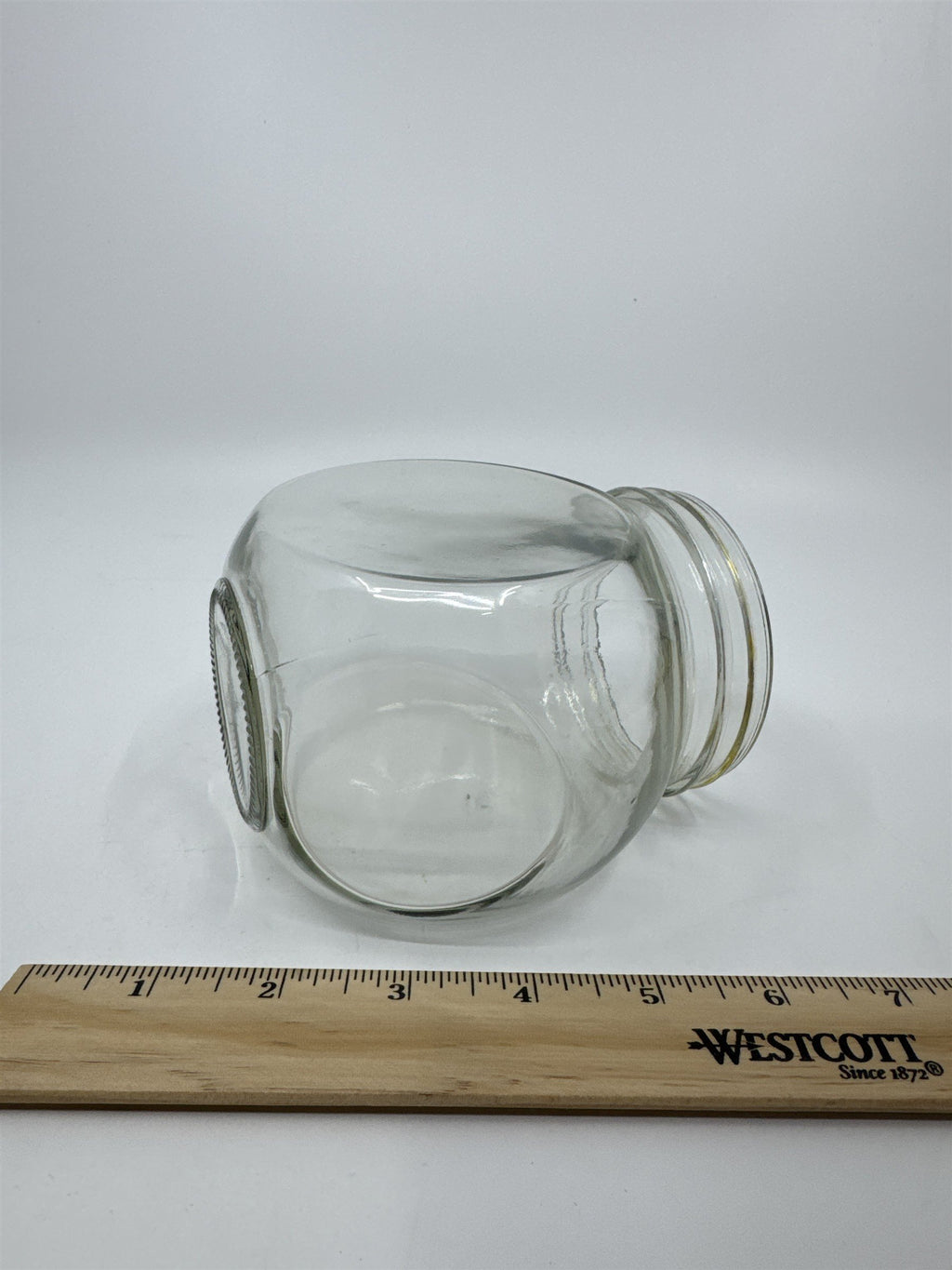 RETRO Penny Candy Apothecary Jar Small Countertop Storage NO LID