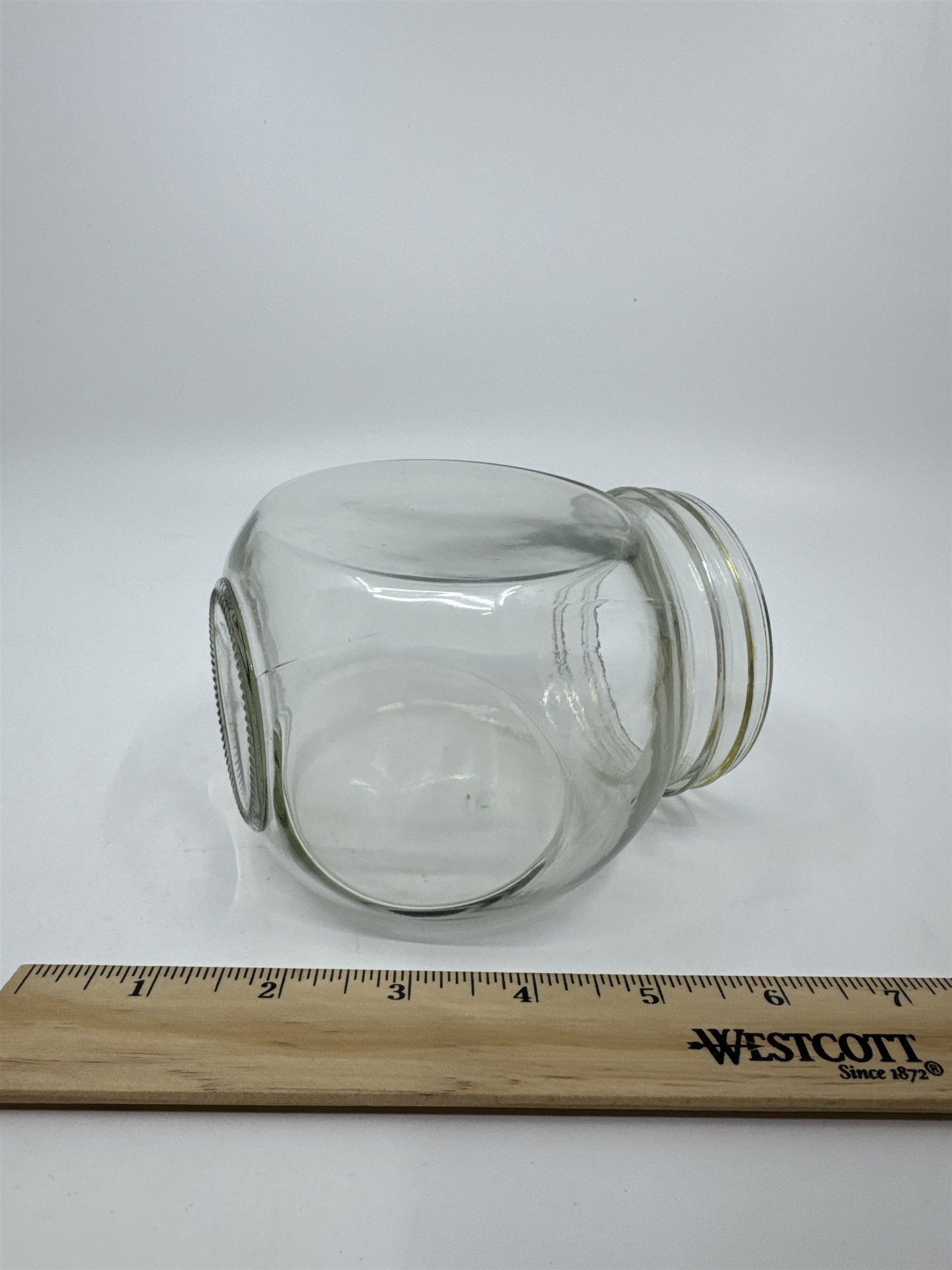 RETRO Penny Candy Apothecary Jar Small Countertop Storage NO LID