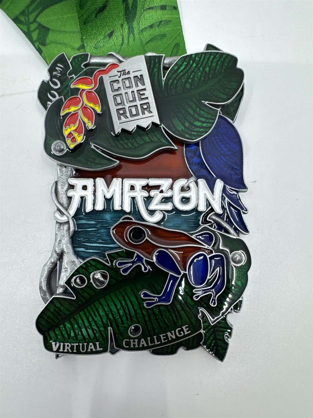 The Conqueror Virtual Challenge 161 Km Amazon Medal