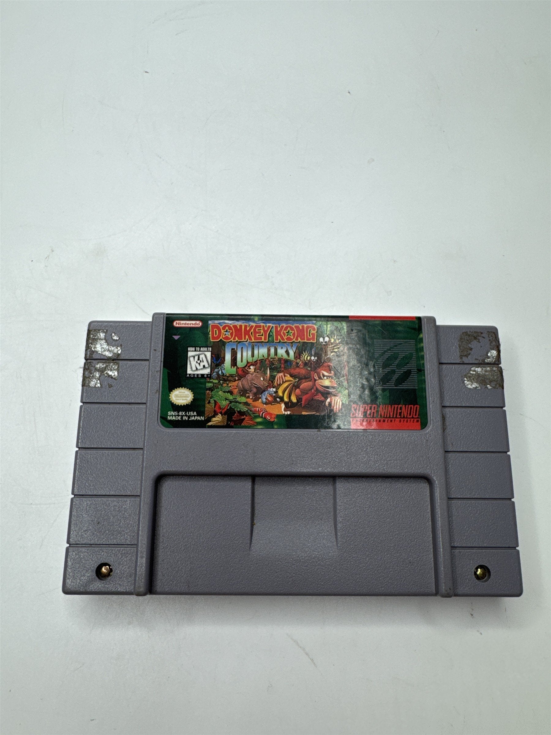 SNES Donkey Kong Country Authentic Class Game Cartridge Super Nintendo