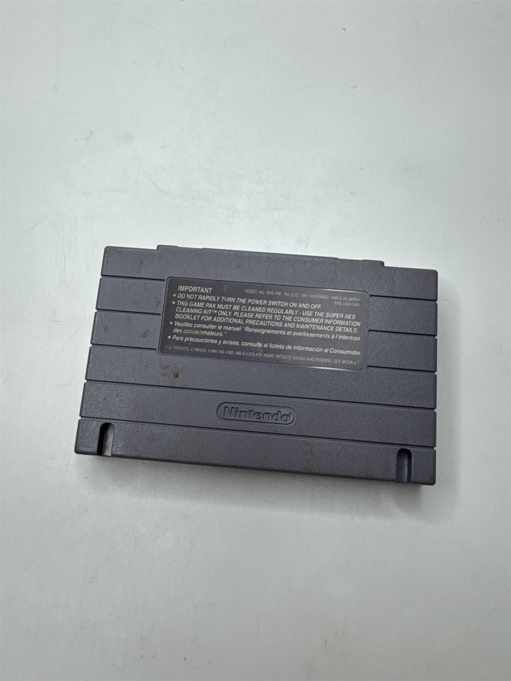 Super Mario World SNES Game Cartridge - Classic Super Nintendo Nintendo