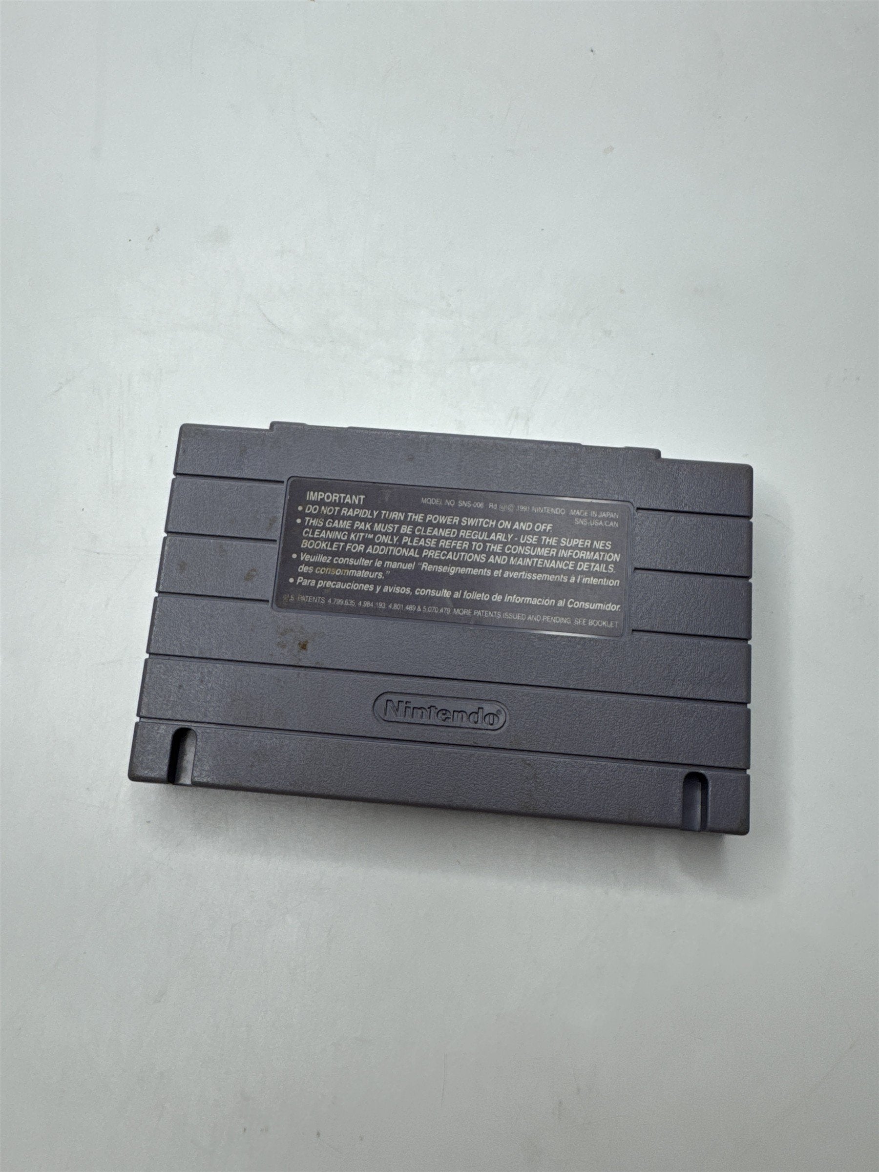 Super Mario World SNES Game Cartridge - Classic Super Nintendo Nintendo
