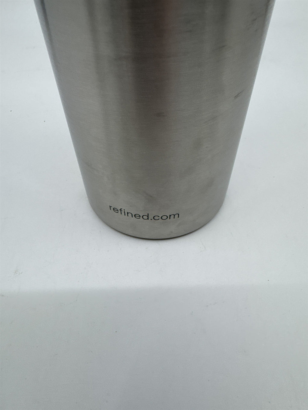 Stainless Steel Water Bottle with Logo Wood Lid and Metal Handle Refined.Com