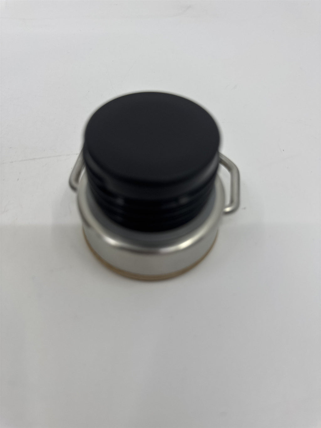 Stainless Steel Water Bottle with Logo Wood Lid and Metal Handle Refined.Com