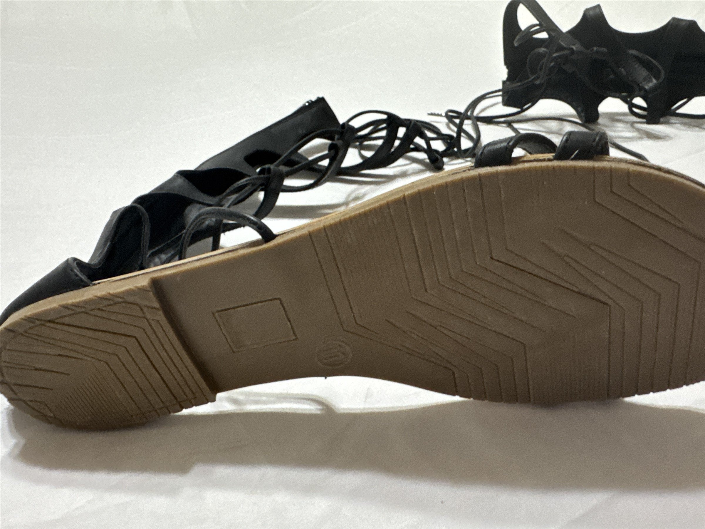 Womens Route 66 Vintage Roman Gladiator Sandals Size 11