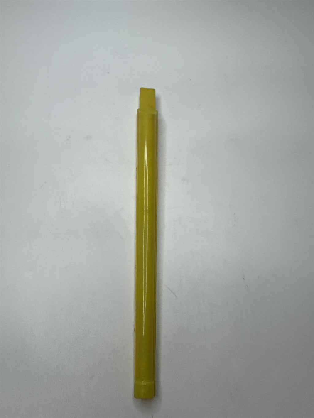 Vintage 10" Yellow Plastic Flute Toy