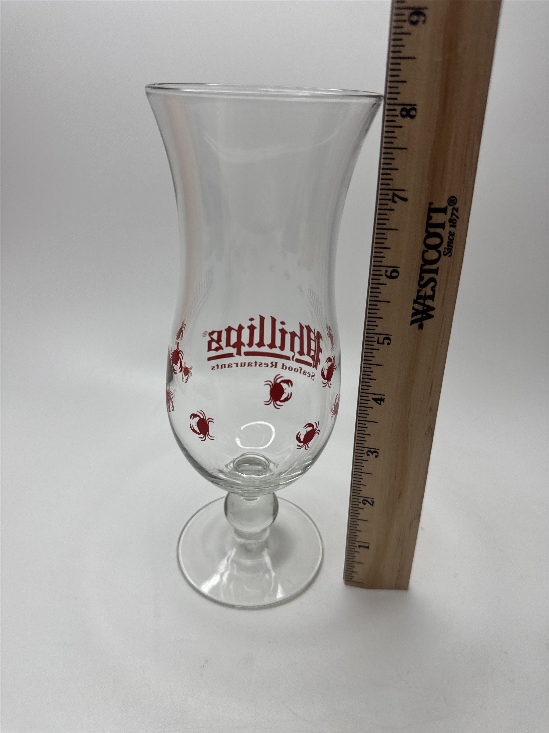 Phillips Seafood Restaurants Souvenir Daiquiri Cocktail Glass