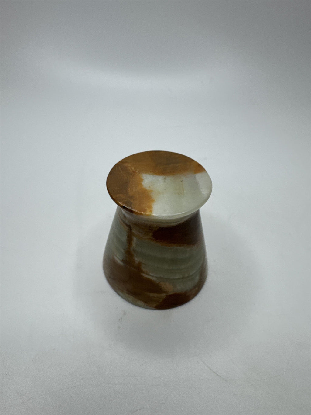 Small Stone Marble Shot Glass - Natural Hand Carved Unique Barware Collectible