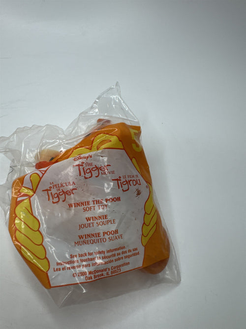 Disney's The Tigger Move Happy Meal Toy Winnie Dressed As Tigger Costume Toy