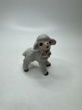 Anthromorphic Porcelain Floral Lamb Sugar Textured Spaghetti Lamb